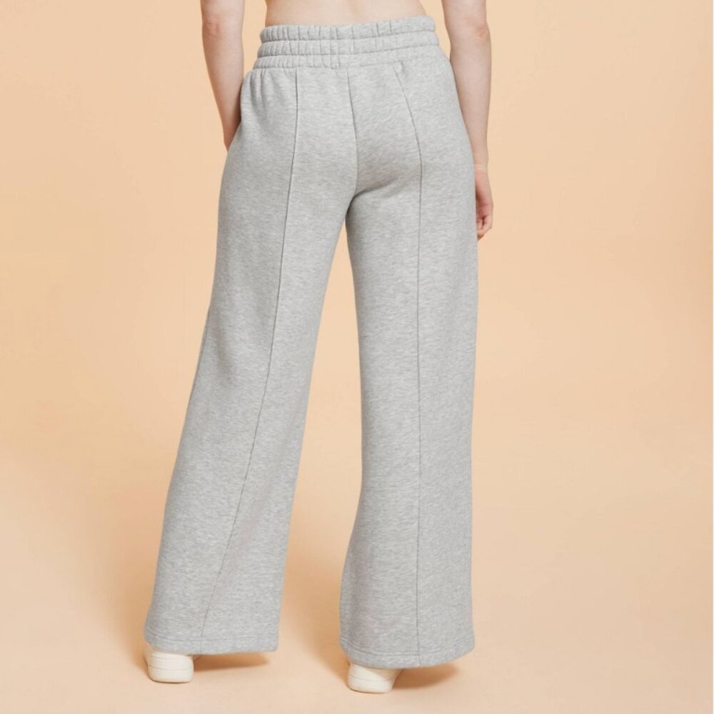 NWT Blogilates Travel Trousers High Rise Sweatpants Gray - Picture 3 of 6